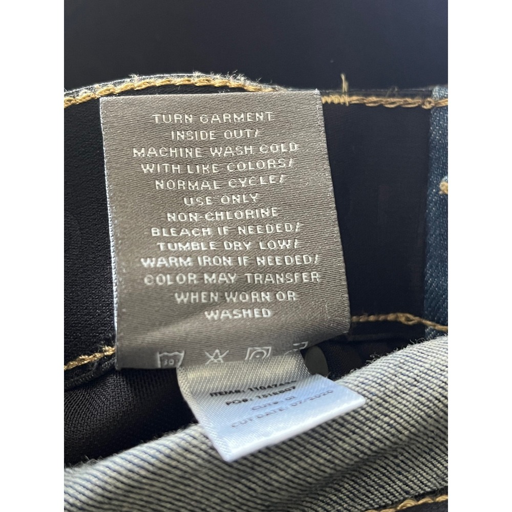 Torrid Bombshell Skinny Jeans Size 12R Distressed Ripped Stretch Denim Blue - Picture 9 of 9